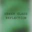 Green Glass Reflection